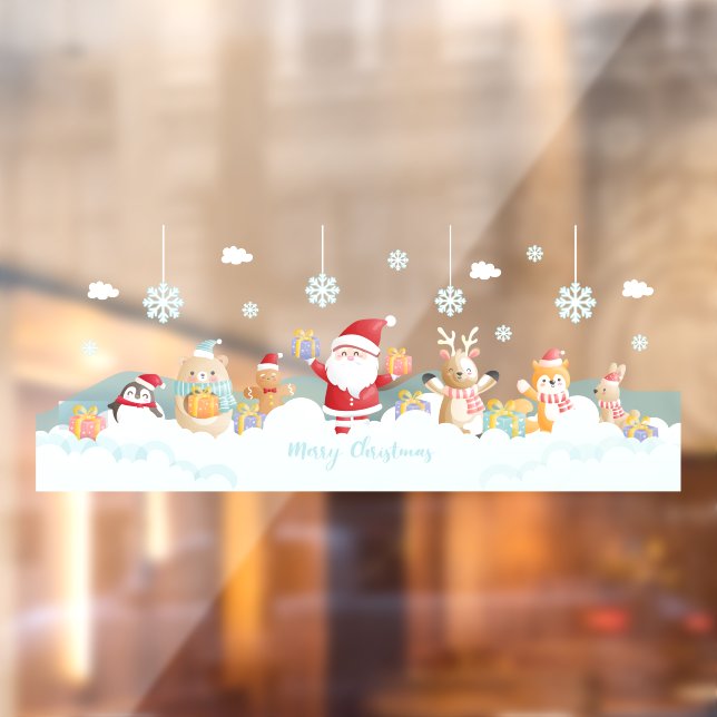 Merry Christmas Santa Claus With Helpers (Sheet 2)