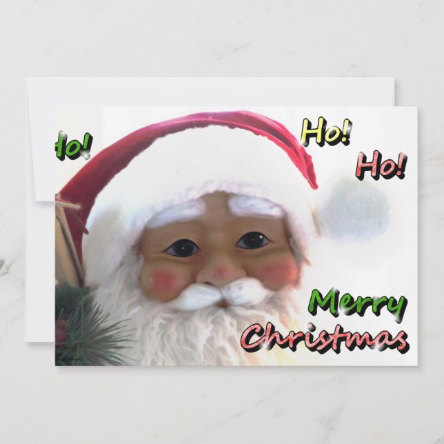 Merry Christmas Santa Clause Invitation (Front)