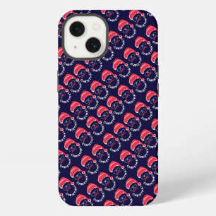 Merry Christmas Santa Clause Merry & Bright iPhone 13 Case
