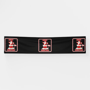 Merry Christmas Santa Collection 2.5x12 Vinyl Banner