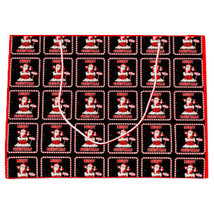 Merry Christmas Santa Collection Large Gift Bag