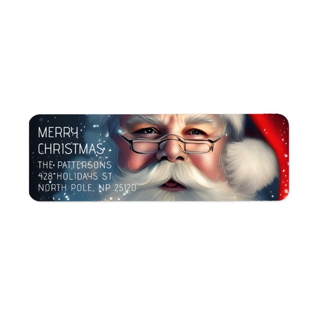 Merry Christmas Santa Festive Winter Holidays (Front)