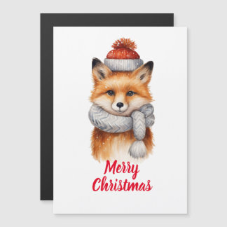Merry Christmas Santa Fox