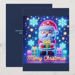 Merry Christmas Santa Gift Invitation