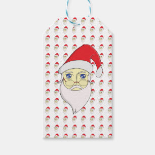 Merry Christmas Santa Gift Tags