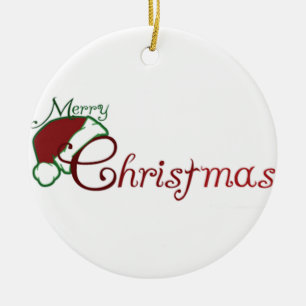 ***MERRY CHRISTMAS SANTA HAT*** CHRISTMAS ORNAMENT