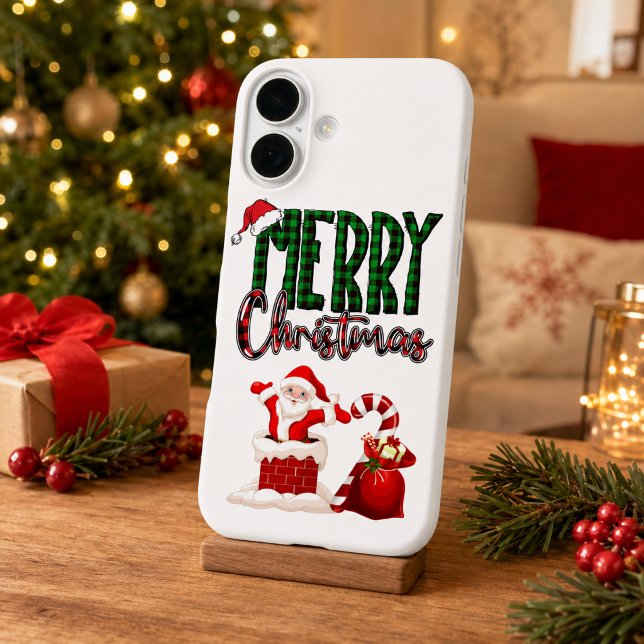 Merry Christmas Santa iPhone 16 Case (Creator Uploaded)