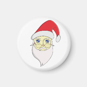 Merry Christmas Santa Magnet