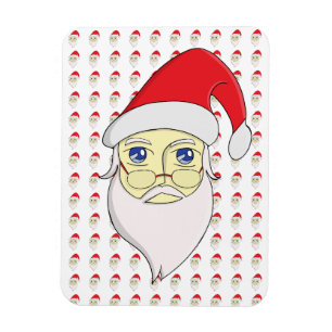 Merry Christmas Santa Magnet