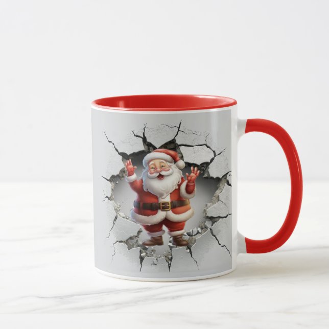 Merry Christmas Santa Mug (Right)