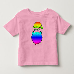 Merry Christmas Santa Rainbow T-Shirt