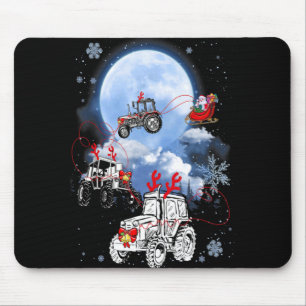 Merry Christmas Santa Ride Truck Sleigh Xmas Paj T Mouse Pad