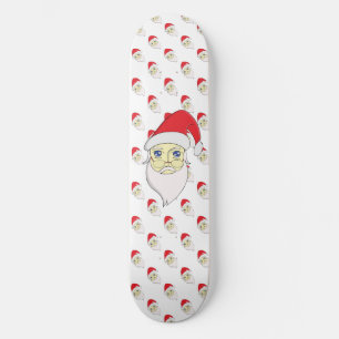 Merry Christmas Santa Skateboard