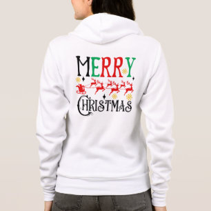Merry Christmas Santa Sleigh-61049 T-Shirt Hoodie