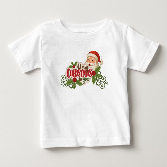 Merry Christmas Santa T-shirt (Front)