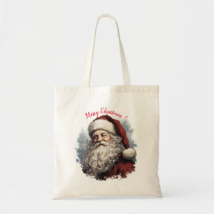 Merry Christmas Santa Tote Bag