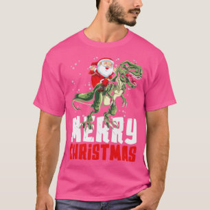 Merry Christmas Santa Trex T-Shirt