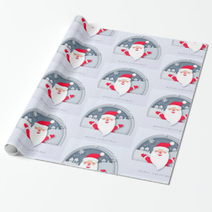 Merry Christmas Santa Wrapping Paper