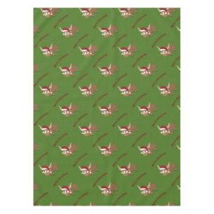 Merry Christmas Santa Yak Tablecloth