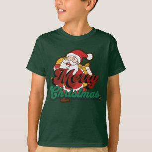 Merry Christmas, Santa's coming to town t shirt