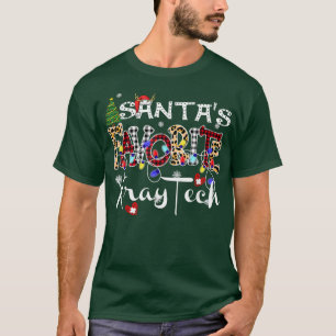 Merry Christmas Santas Favourite Xray Tech Xmas Li T-Shirt