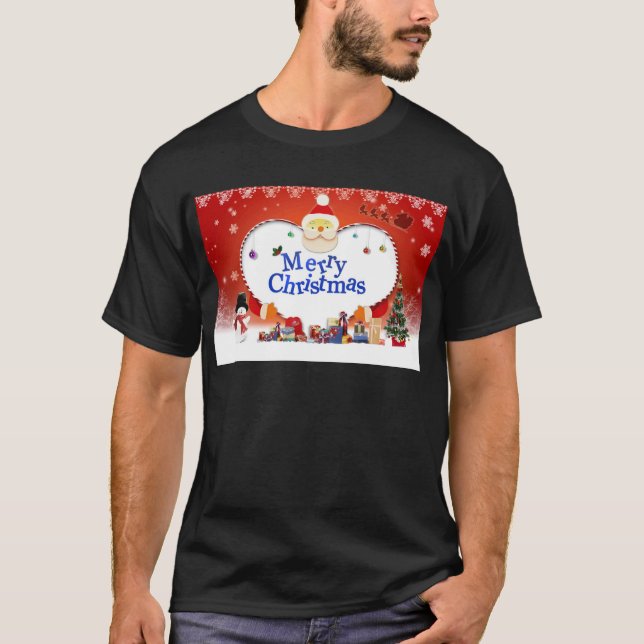 Merry Christmas Santa's Love T-Shirt (Front)