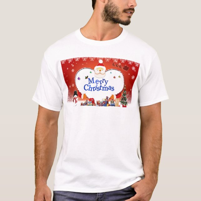 Merry Christmas Santa's Love T-Shirt (Front)