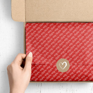 Merry Christmas Script   Editable Colours Tissue Paper