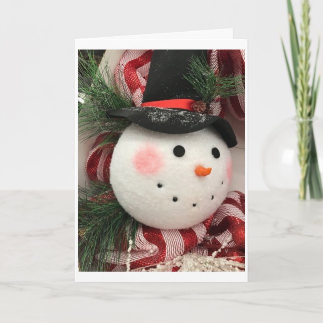 MERRY CHRISTMAS & SEASONS GREETINGS HAPPY HOLIDAYS HOLIDAY CARD (Front)