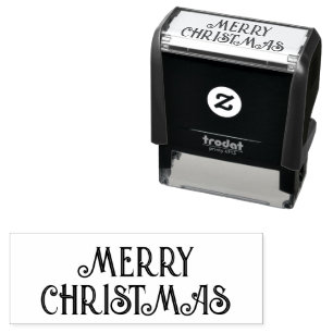 Merry Christmas Self-inking Stamp