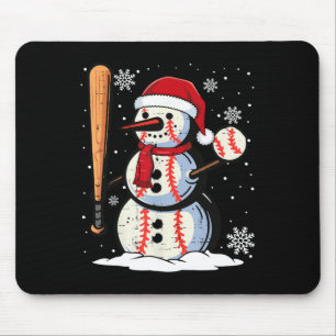 Merry Christmas Sell Snowman Holiday Sports Xmas P Mouse Pad
