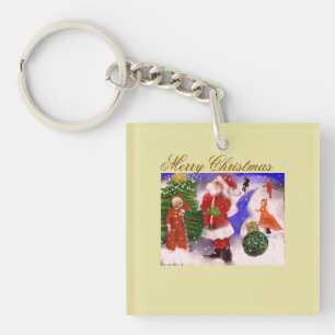 Merry Christmas series Key Ring