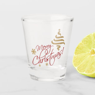 Merry Christmas Shot Glass