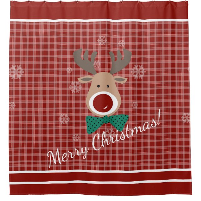 Merry Christmas!  Shower Curtain (Front)
