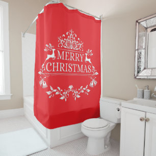 Merry Christmas Shower Curtain