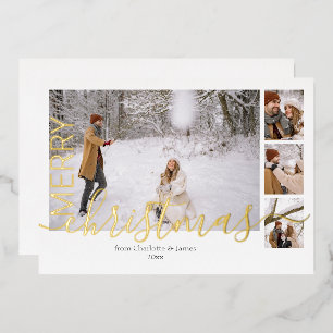 Merry Christmas Simple Modern Personalised