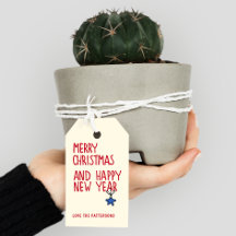 Merry Christmas Simple Modern Typography