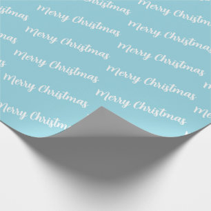 Merry Christmas Simple Stylish Modern Minimal  Wrapping Paper