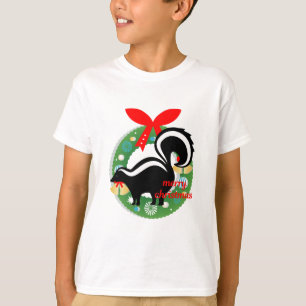 merry christmas skunk T-Shirt