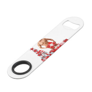 Merry Christmas SlipperyJoe red white silver gift