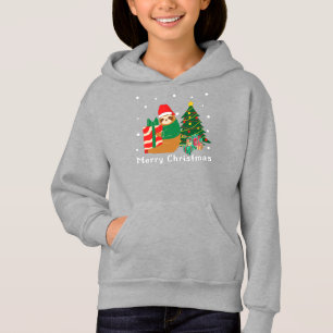 Merry Christmas Sloth Christmas Hoodie