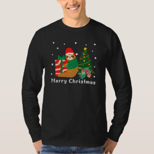 Merry Christmas Sloth Christmas T-Shirt