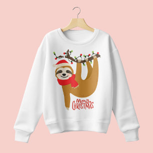 Merry Christmas Sloth   Holidays Sweatshirt