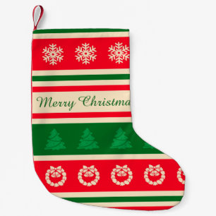 Merry Christmas Small Christmas Stocking
