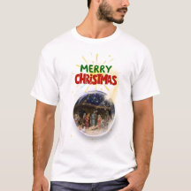 Merry Christmas Snow Globe Design