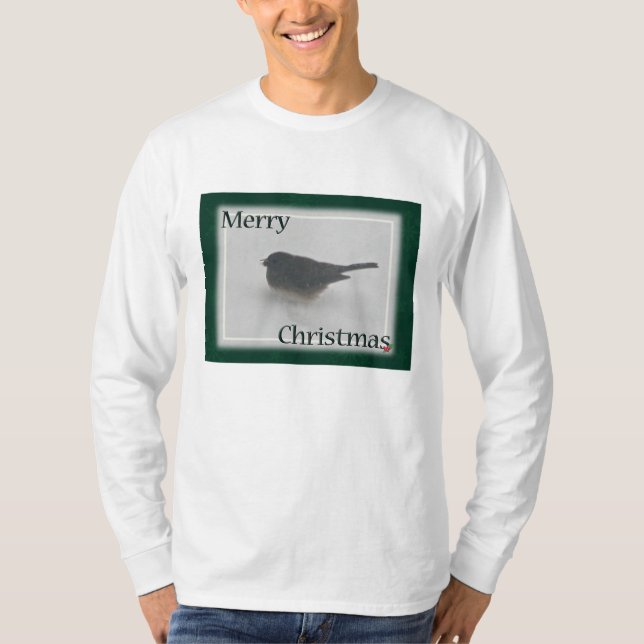 Merry Christmas Snowbird Coordinating Items T-Shirt (Front)