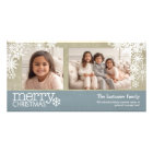 Merry Christmas Snowflakes - 2 photos - horizontal
