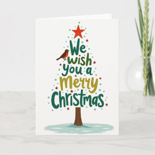 Merry Christmas Snowman Grandson Card