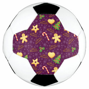 Merry Christmas Soccer Ball