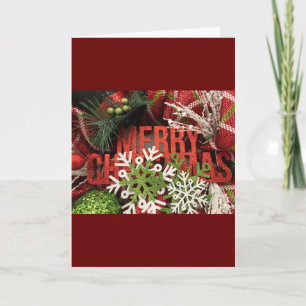 **MERRY CHRISTMAS** SPECIAL TIME SPECIAL PEOPLE HOLIDAY CARD